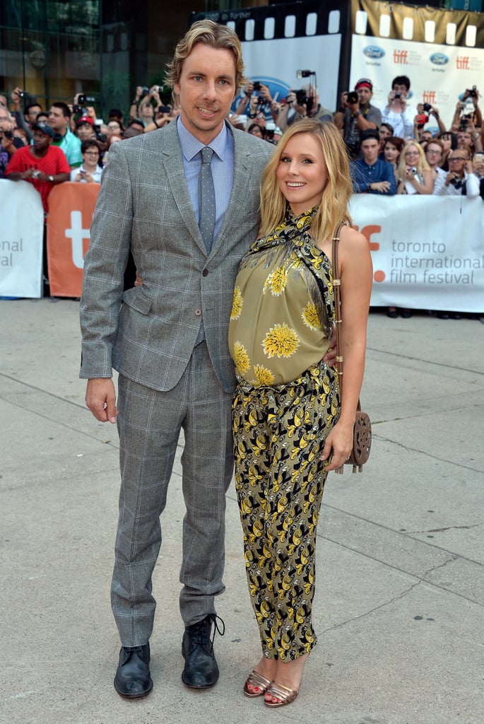Pregnant Kristen Bell and Dax Shepard made a pretty pair at the premiere of The Judge.