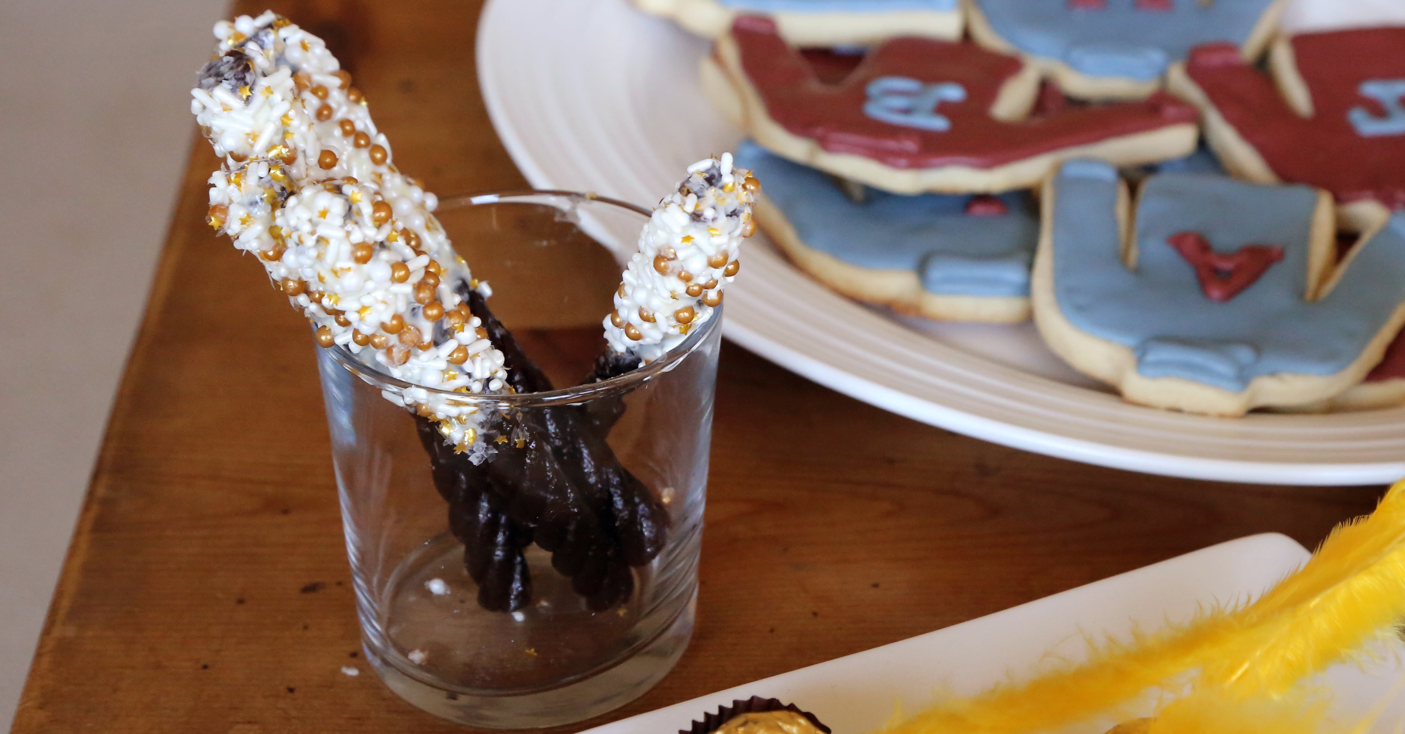 ollivander's magic wands - crispy cheese straw recipe - Bake Love Give