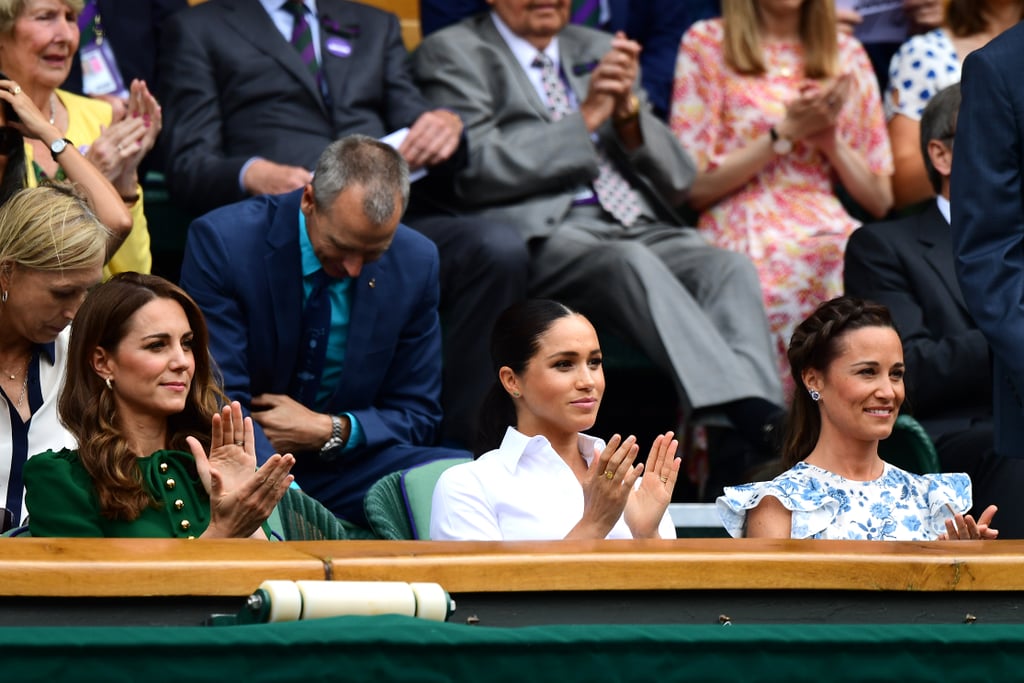 Meghan Markle and Kate Middleton at Wimbledon 2019 Pictures