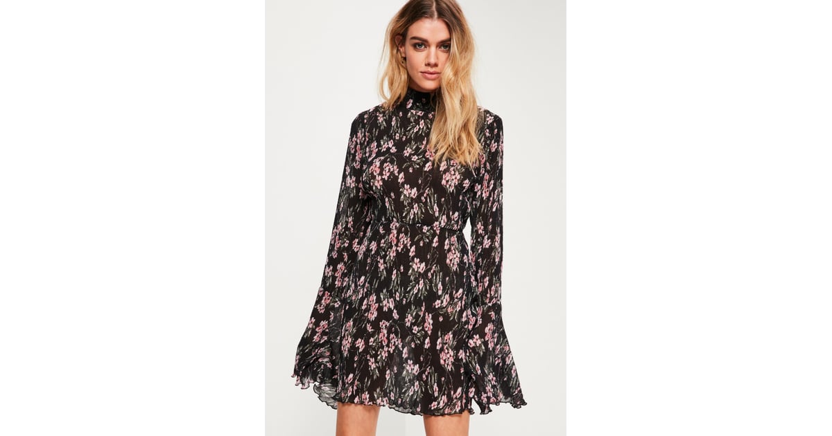 Missguided Frill Sleeve Mini Dress American Horror Story Cult Winter