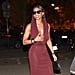 Lori Harvey's Red Alaïa Hooded Dress at Beyoncé's Party