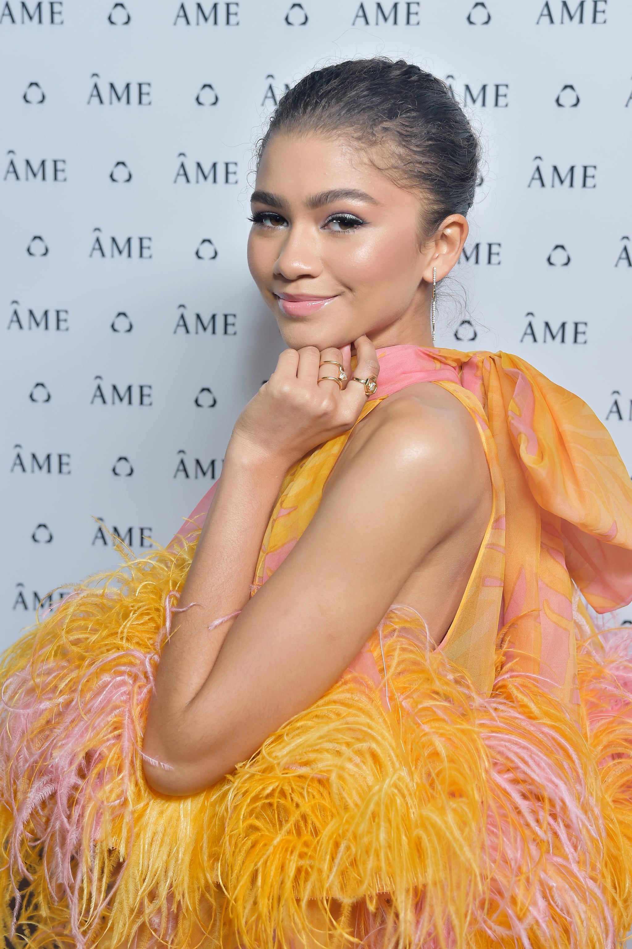 LOS ANGELES, CA - DECEMBER 13:  Zendaya attends Áme Jewelry Launch Event on December 13, 2018 in Los Angeles, California.  (Photo by Stefanie Keenan/Getty Images for Áme Jewelry)