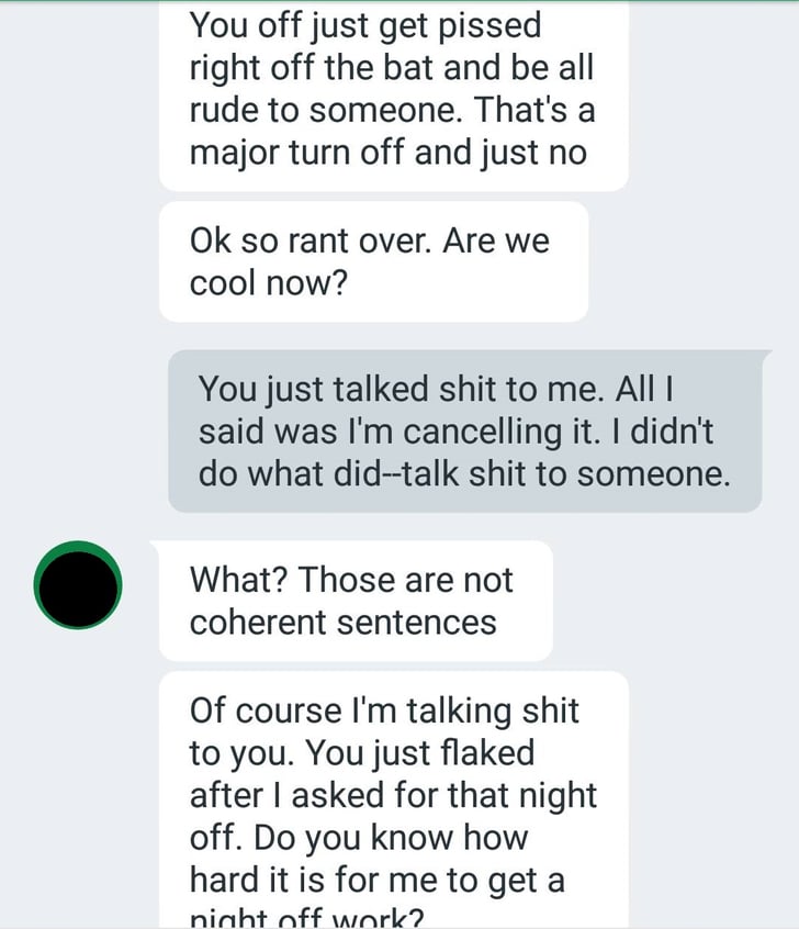 Text Messages From Guy Being Rejected Popsugar Love And Sex Photo 6 