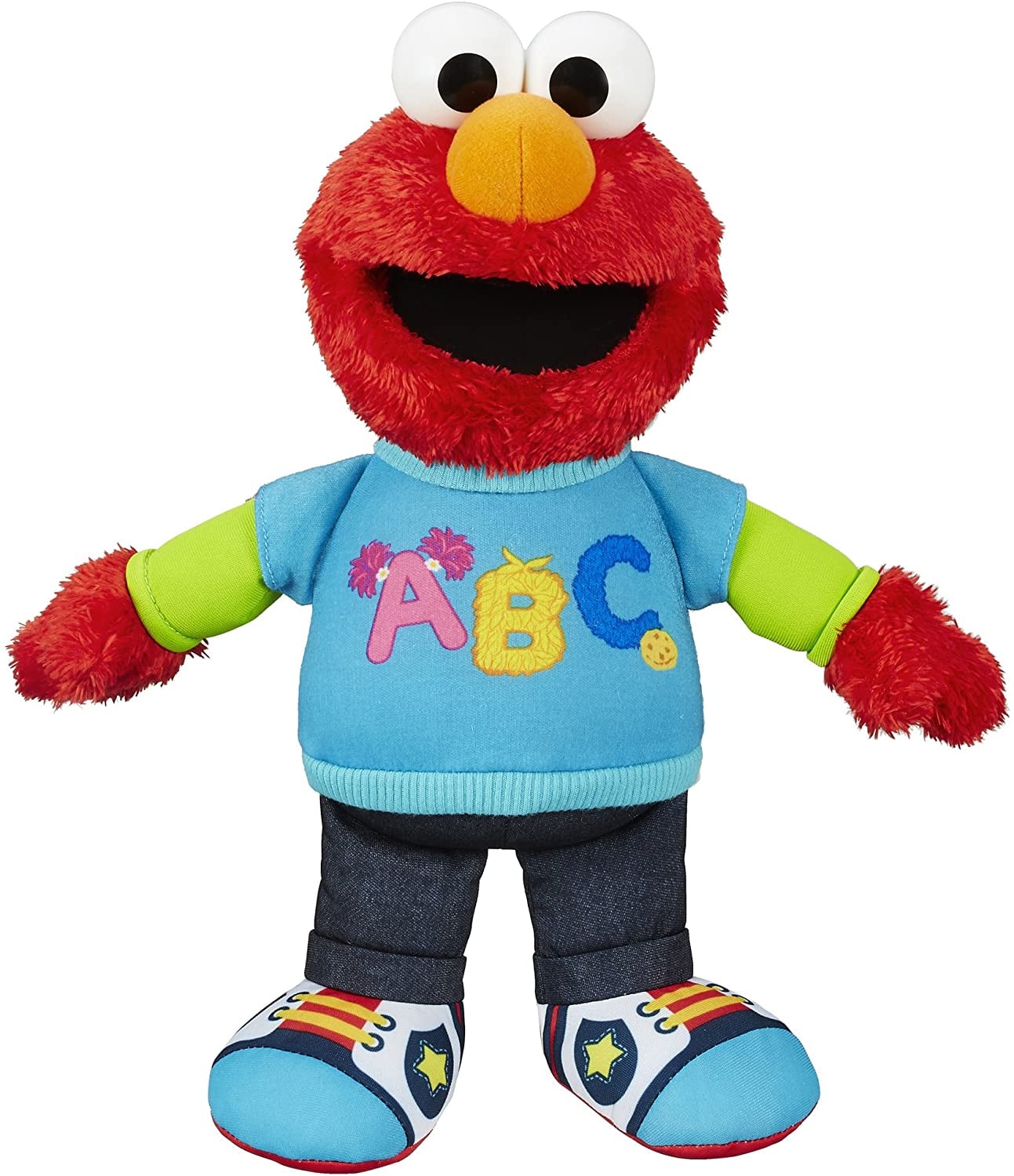 An Elmo Toy For Three Year Old: Sesame Street Love to Hug Elmo Talking, Singing, Hugging Plush Toy | The 28 Best Gift For 3-Year-Olds in 2022 | POPSUGAR Family Photo 20
