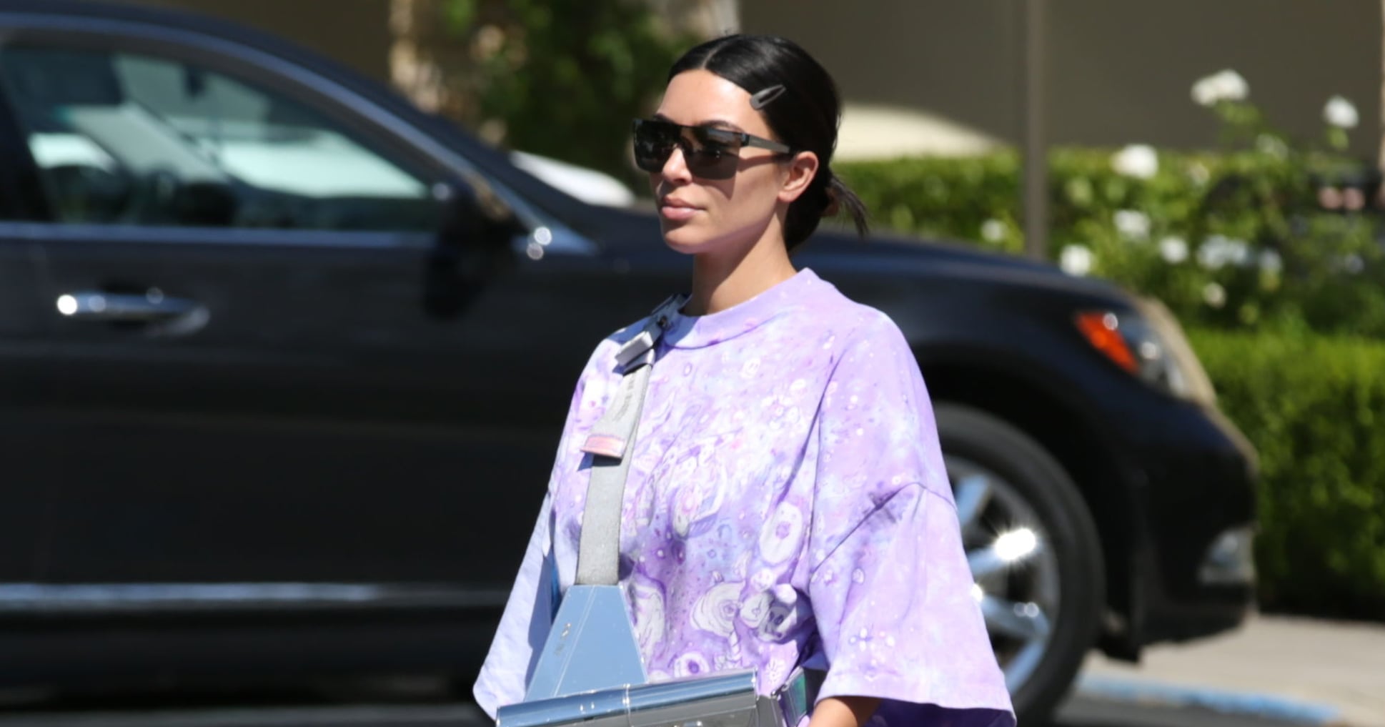Kim Kardashian's Metal Dior Bag 2019 | POPSUGAR Fashion