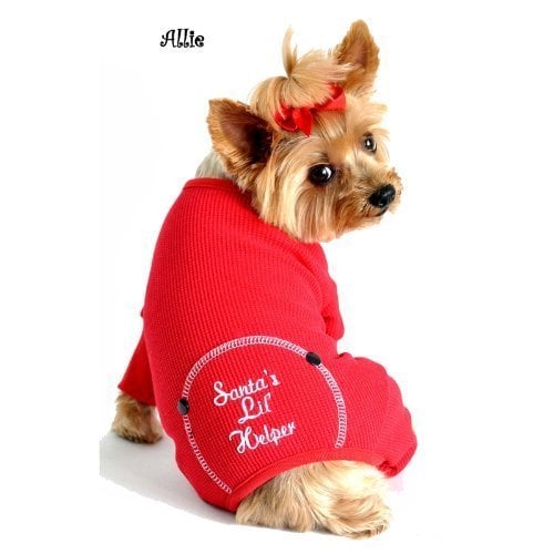 Doggie Design Santa's Lil Helper Pajamas