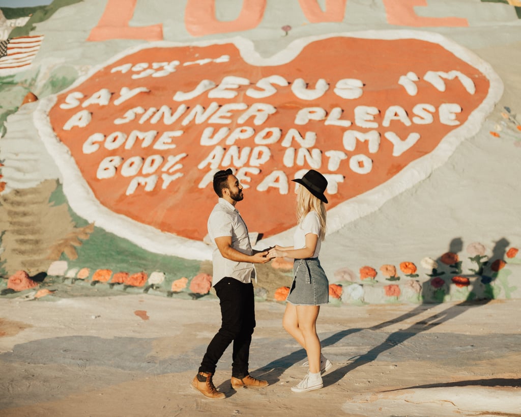Salvation Mountain Engagement Shoot Salvation Mountain Engagement Shoot