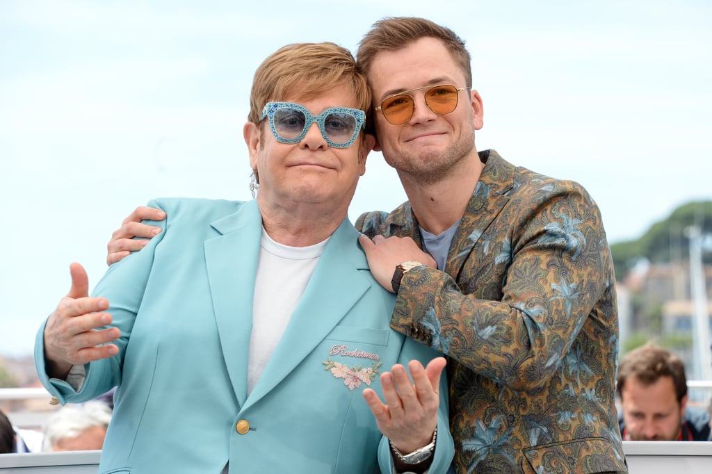 Elton John and Taron Egerton