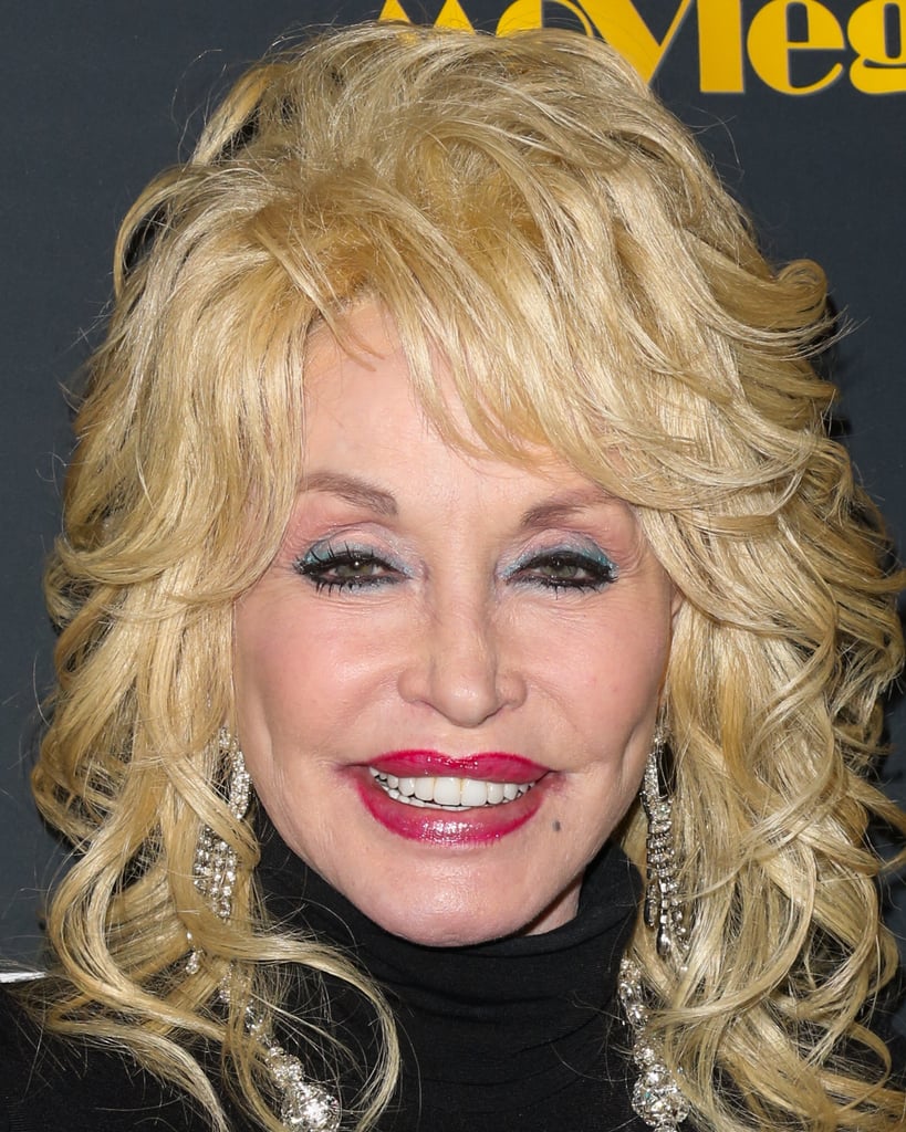 By 2016, Dolly Parton Returned to Her Curls and Blue Eye Makeup.