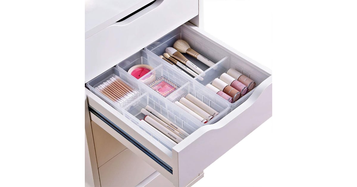 Chris.W Desk Drawer Organizer Tray With Adjustable Dividers Best Cheap Drawer Organizers
