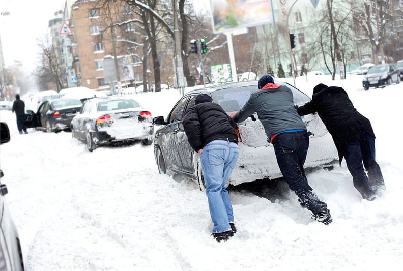 Use Floor Mats If You're Stuck in the Snow