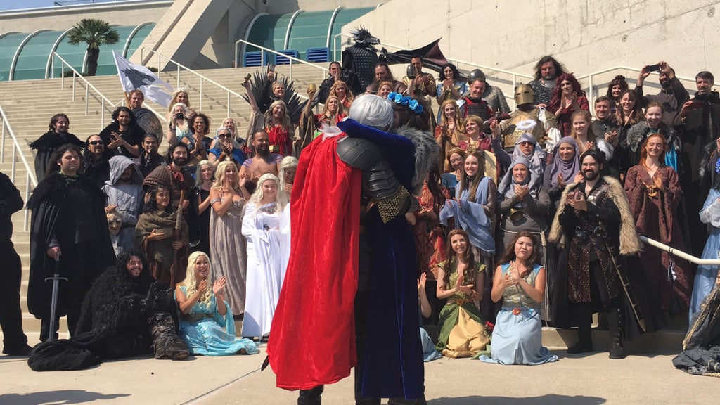 Game of Thrones Proposal at Comic-Con