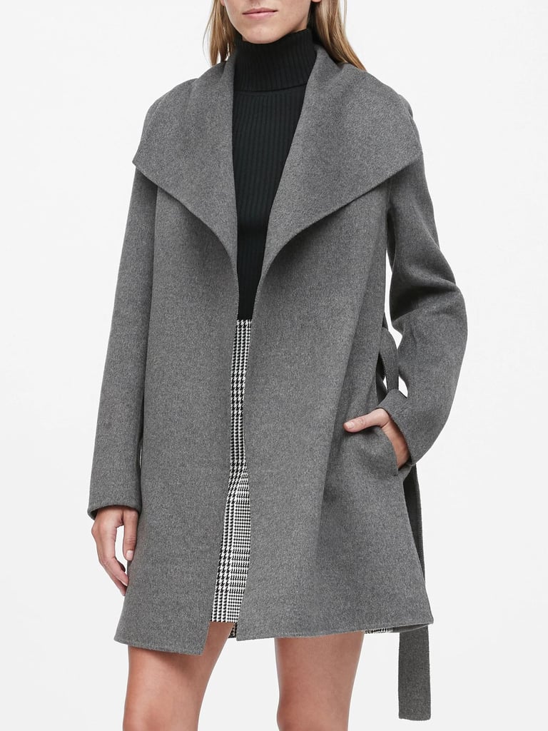 Double-Faced Wrap Coat