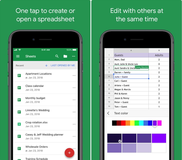 Google Sheets Best Organization Apps 2019 POPSUGAR Tech Photo 15