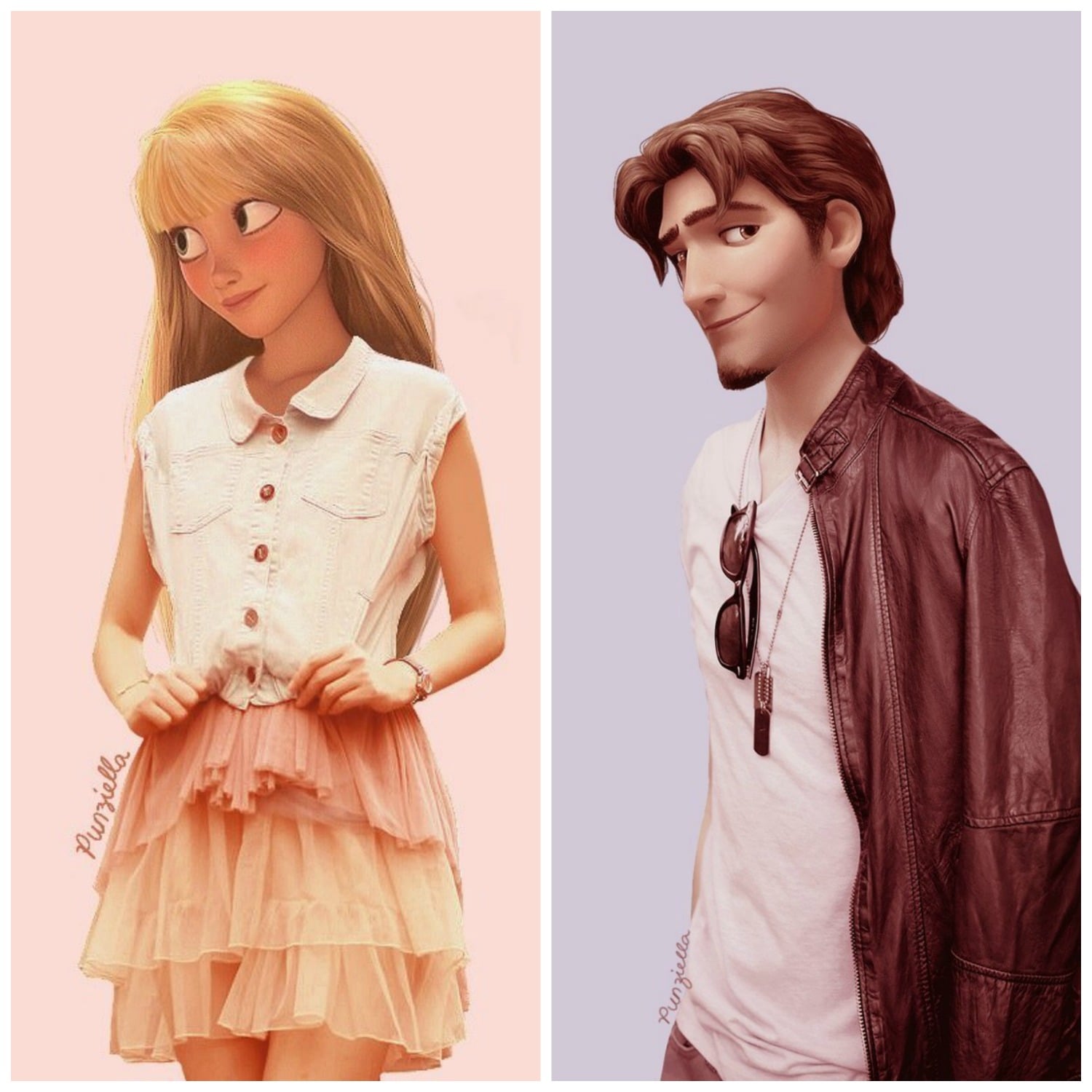What Disney Characters Look Like In Regular Clothes Popsugar Fashion