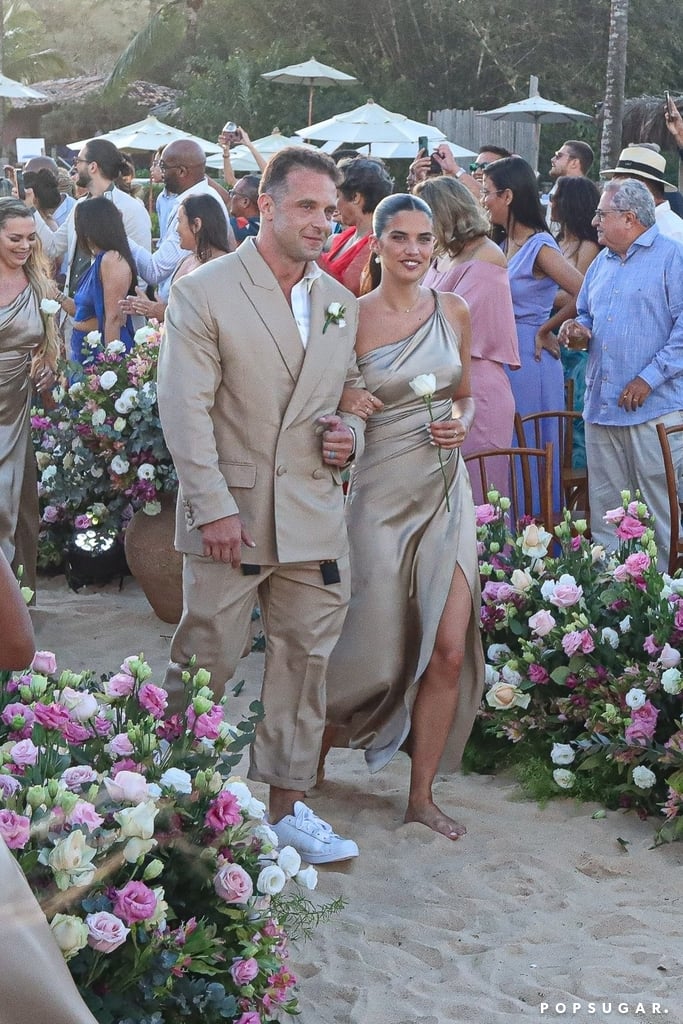 Sara Sampaio's Bridesmaid Dress at Lais Ribeiro's Wedding