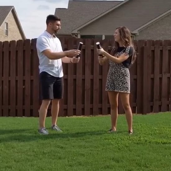 Powder Cannon Gender Reveal Fail Video