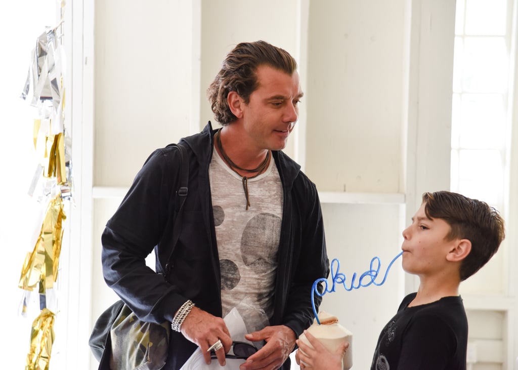 Gavin Rossdale and Kids Easter Egg Hunt March 2016