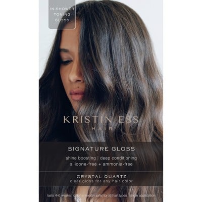 Kristin Ess Hair Signature Gloss Temporary Hair Colour in Crystal Quartz