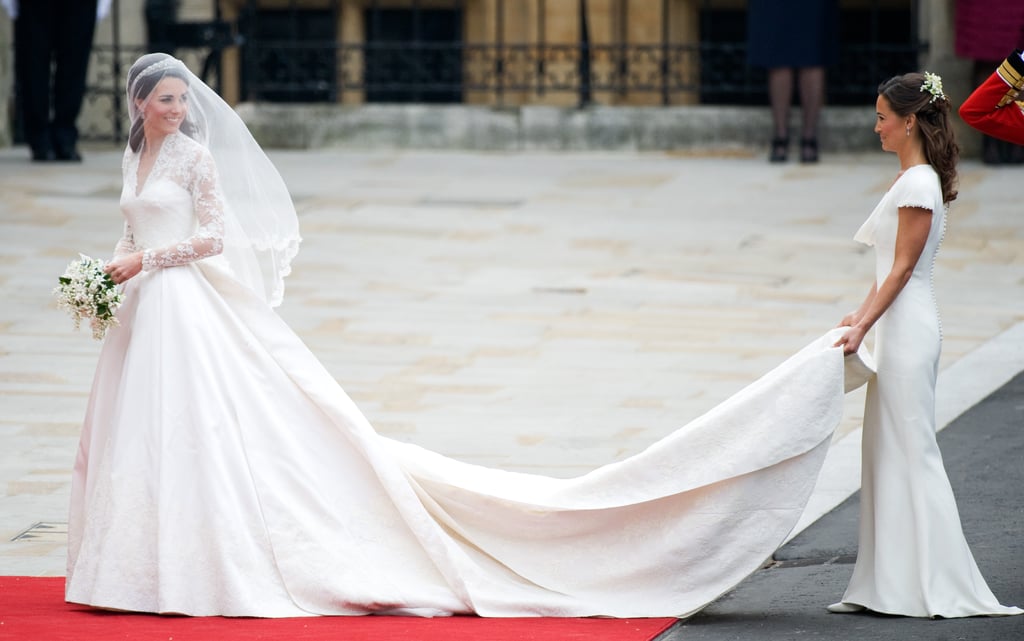 When She Chose a Custom Sarah Burton For Alexander McQueen Wedding Gown