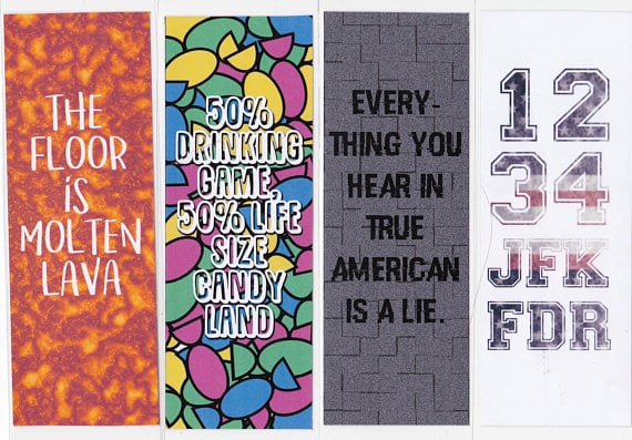 True American Bookmarks ($2)