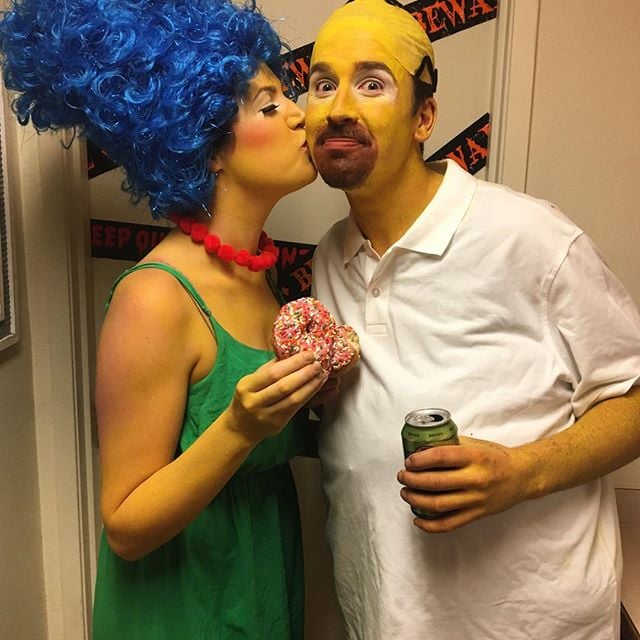 Marge and Homer Simpson | Halloween Couples Costume Ideas 2012 ...