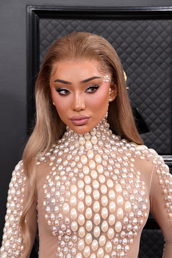 Nikita Dragun's Makeup at the 2020 Grammy Awards