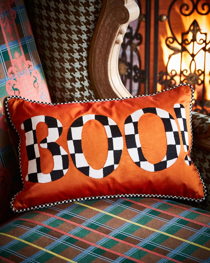Mackenzie Childs Mackenzie Childs Boo Pillow 20 Halloween