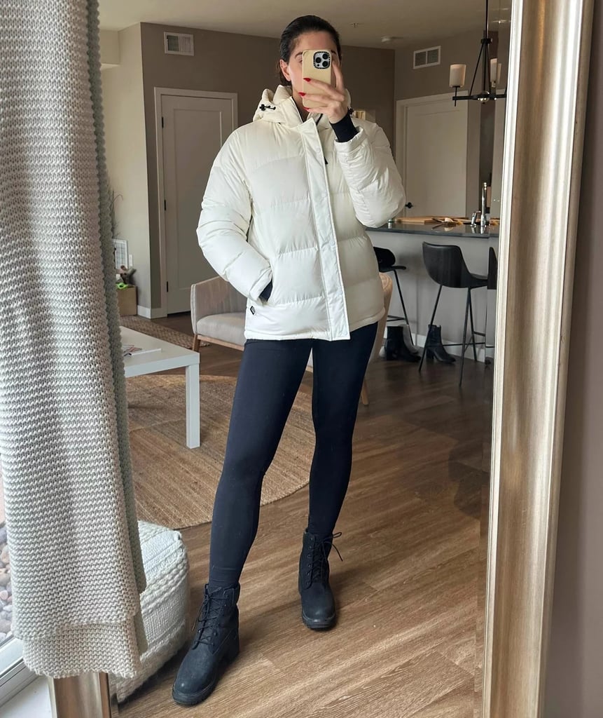 Baleaf Fleece-Lined Leggings  ($25, originally $36)
I'm someone who wears leggings all winter long — and this fleece-lined pair keeps my legs super warm. They're water-resistant, cozy, and offer gentle compression at the waist.