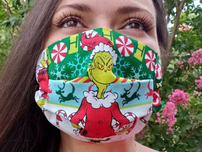 The Grinch Washable Face Mask