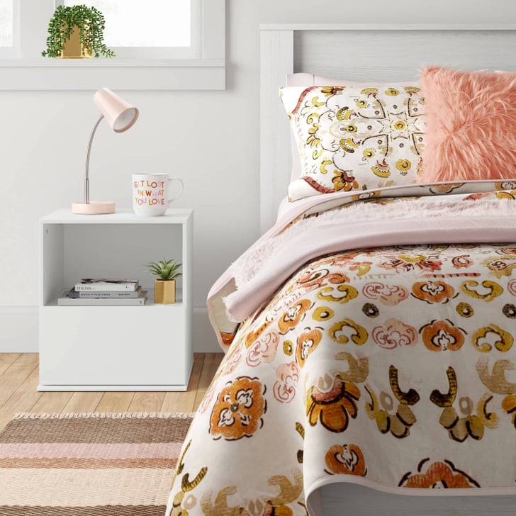 1Drawer Modular Nightstand in White Best Target Furniture Under 50