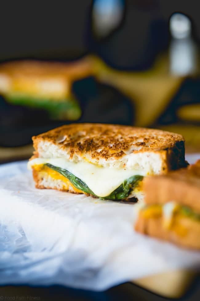 Gluten-Free Grilled Cheese Hummus Sandwich With Pumpkin