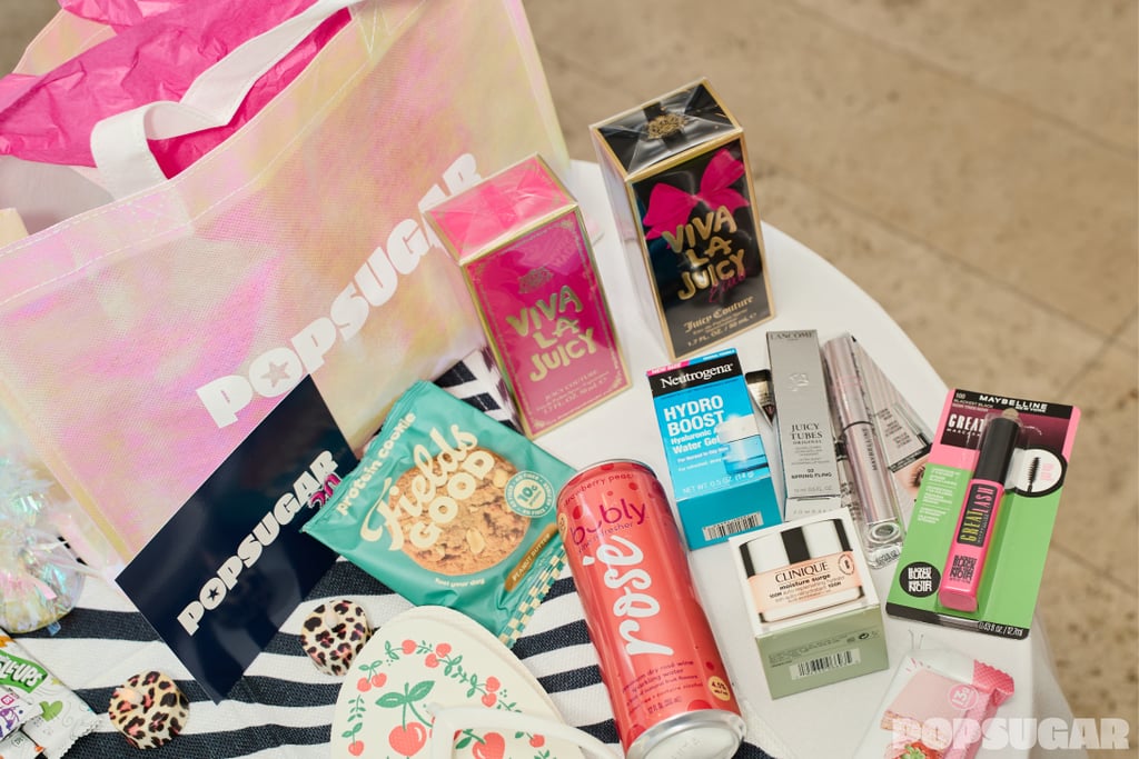 Our gift bags were stocked with nostalgic goodies.