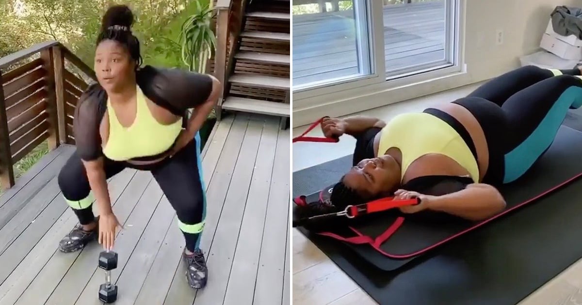 Lizzo Shared Her Workout Routine on TikTok, and Damn, She Puts in Serious Work.jpg