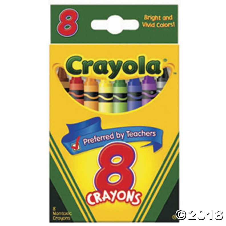 8-Color Crayola Crayons