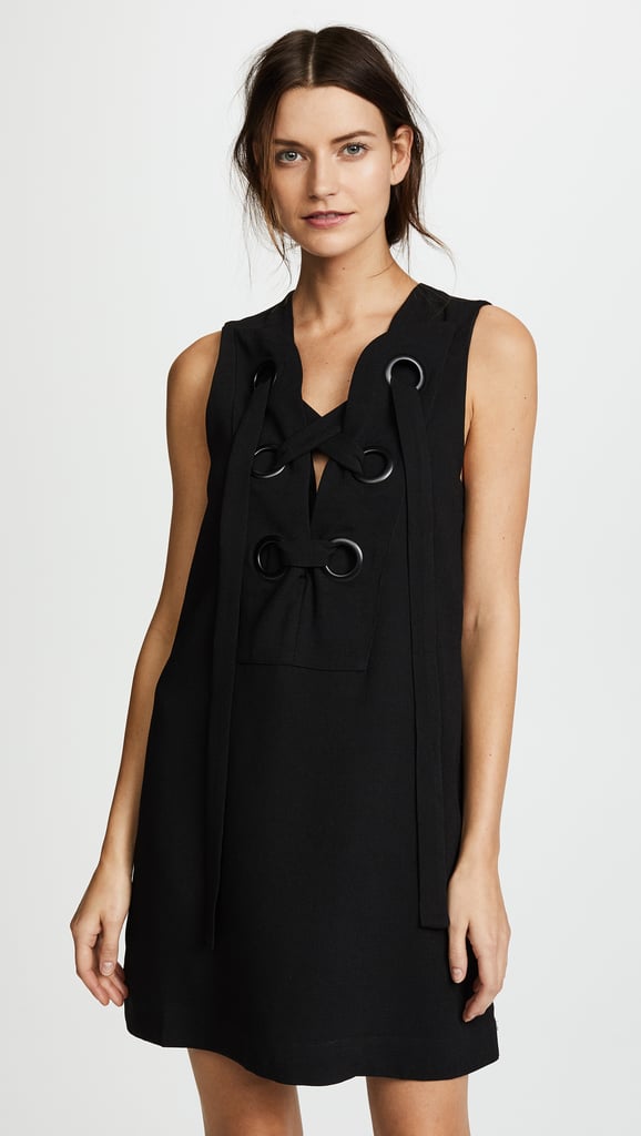 English Factory Lace Up Front Dress