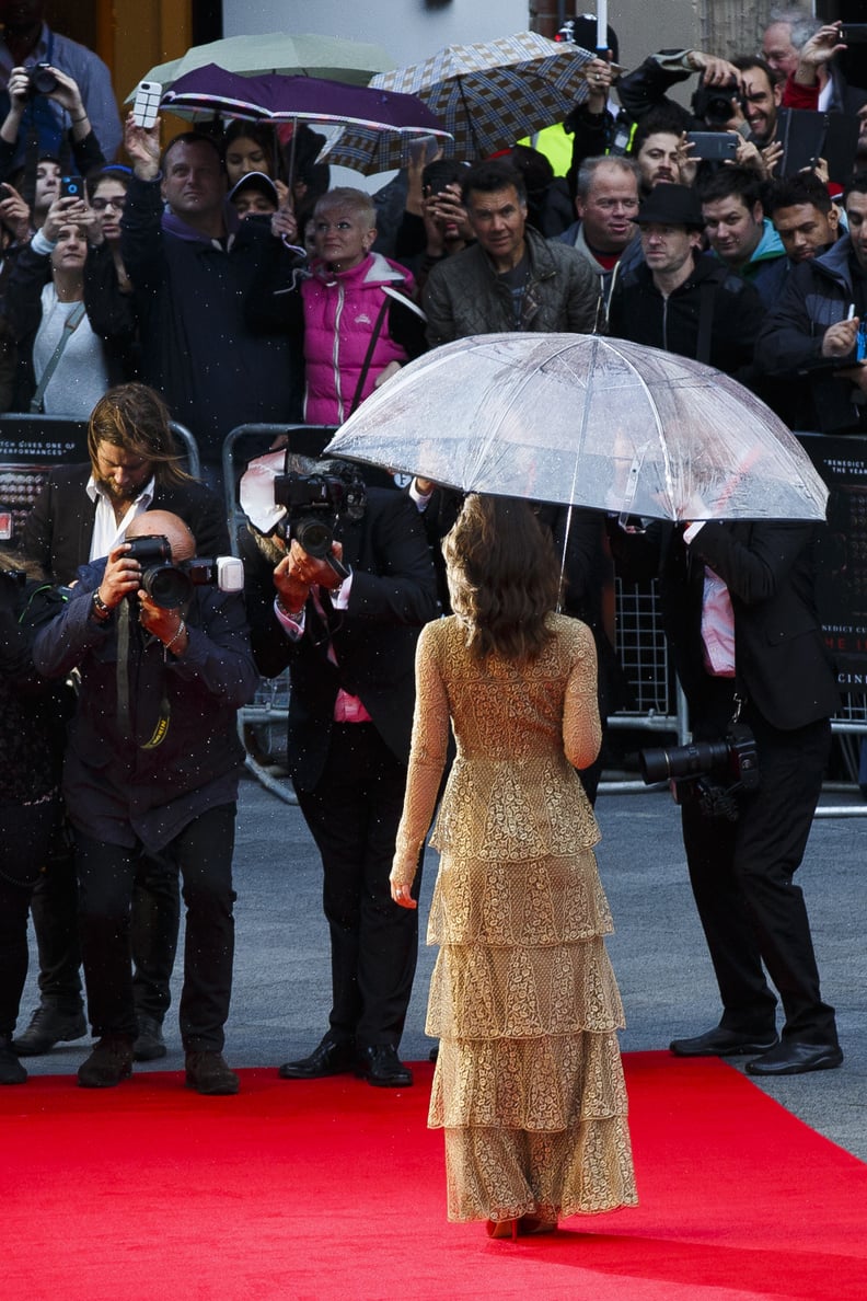 She Keeps Walking the Red Carpet With Her New Accessory