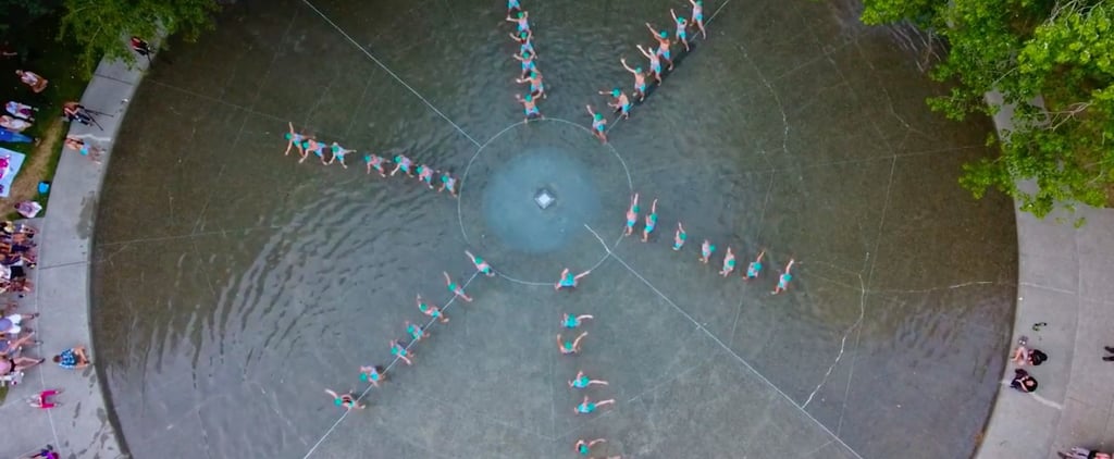 Friends Honor Artist's Last Wishes With Water Ballet Routine