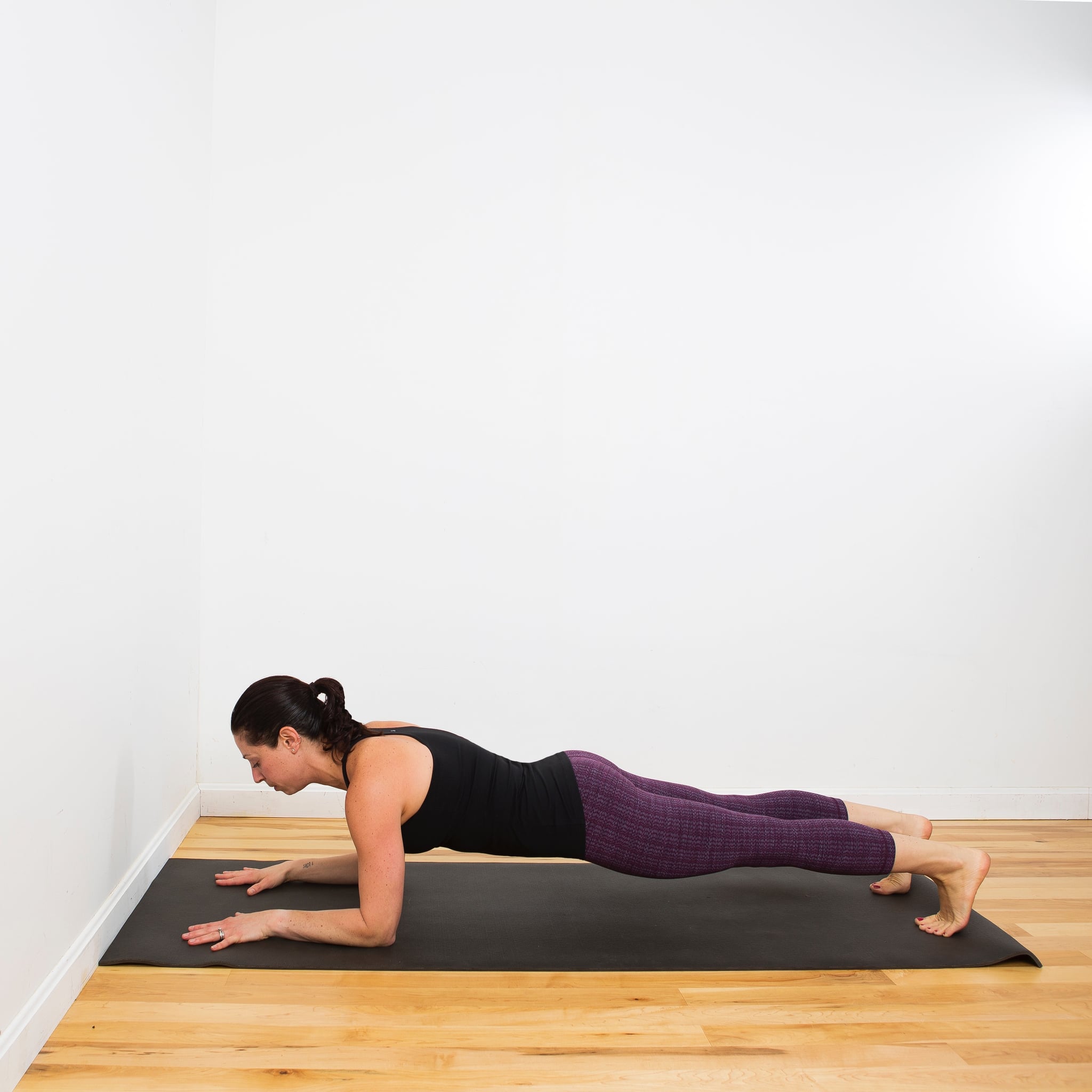 Yoga Dolphin Plank Pose, artwork - Stock Image - C020/2031 - Science Photo  Library