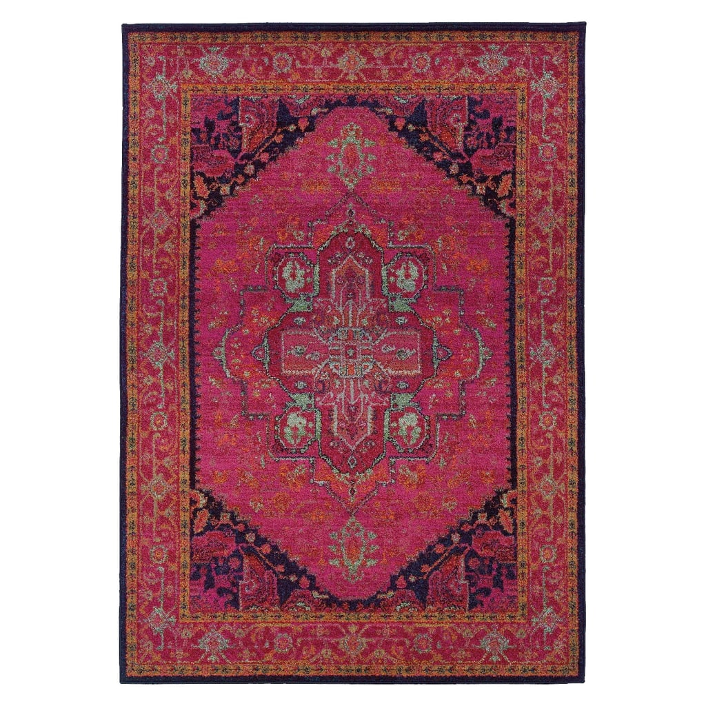 Bordered Cross Rug