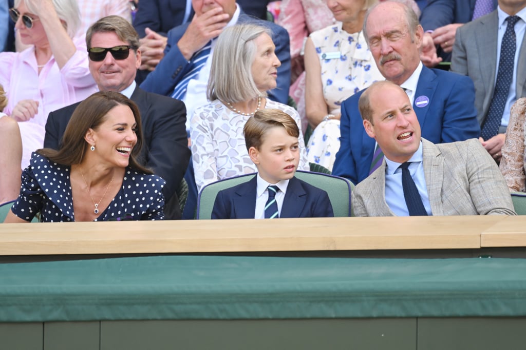 Prince George Attends His First Wimbledon