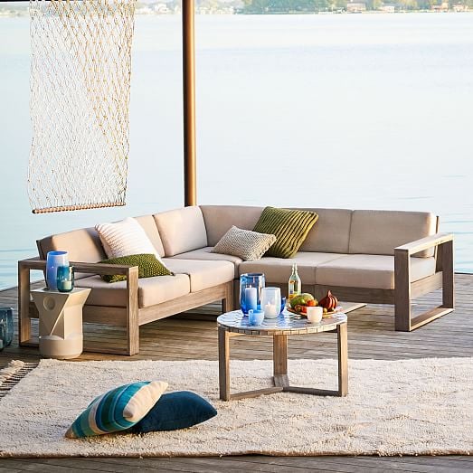 Portside Outdoor 3-Piece Sectional