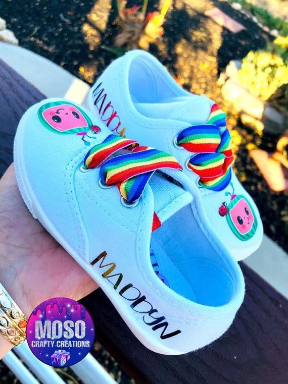Designer Mamacita Custom CoComelon Shoes