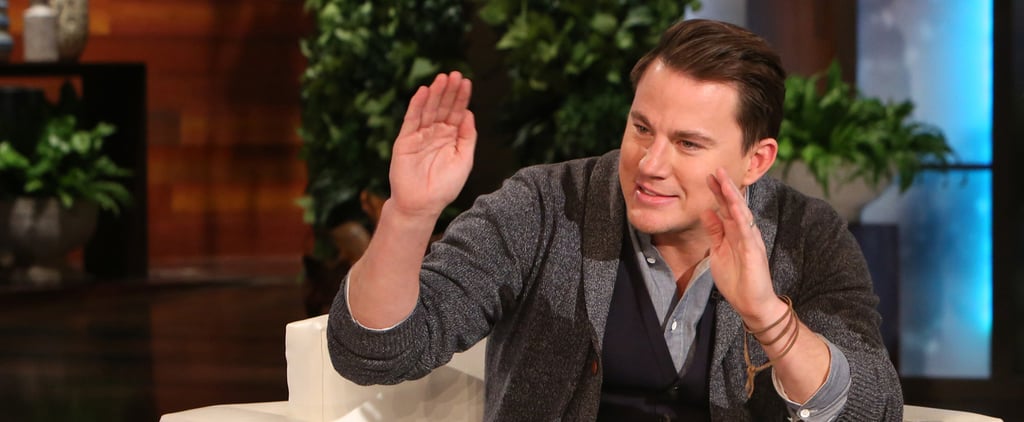 Channing Tatum Talking About Beyonce on The Ellen Show