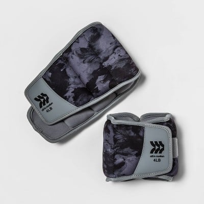 All in Motion Ankle Weights Anti-Microbial 4 Lbs.