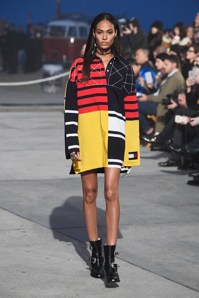 Joan Smalls at Fashion Week Spring 2017