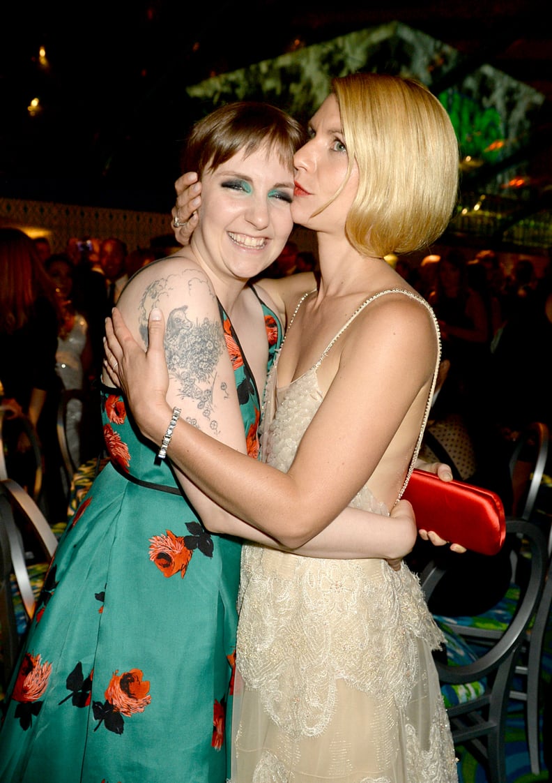 Lena Dunham and Claire Danes