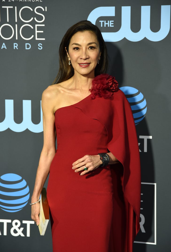 Michelle Yeoh at the 2019 Critics' Choice Awards Crazy Rich Asians