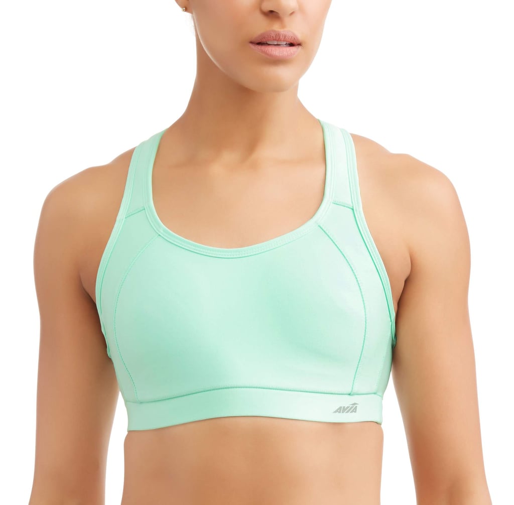 Avia Active High Impact Sports Bra With Cushioned Straps
