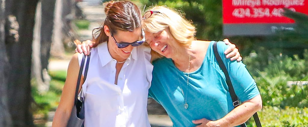 Ben Affleck's Mom Cuddles Up to Jennifer Garner